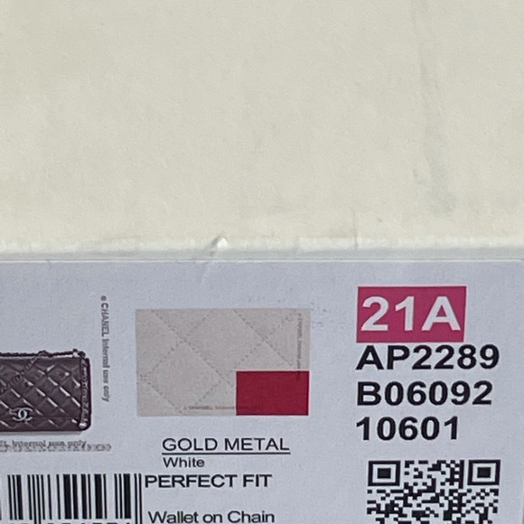 New Chanel Perfect Fit Adjustable Woc White Gold - Picture 8 of 11